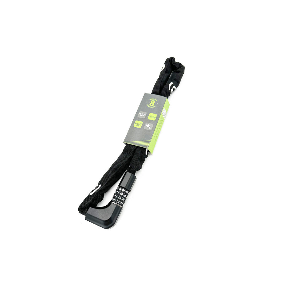 Kettenschloss mit Code + Schlüssel