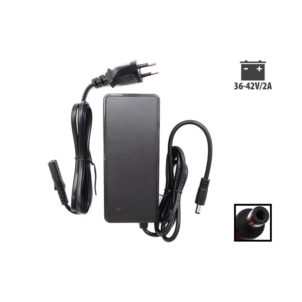 Netz Ladegerät 42V 2A (DC 5.5 - 2.5mm Stecker)