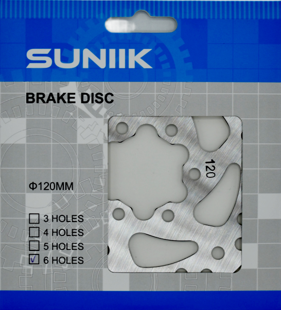 Bremsscheibe 120MM 6-Loch