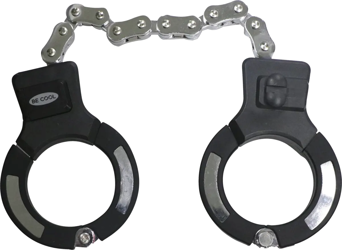 BE COOL Handschellenschloss - Schwarz