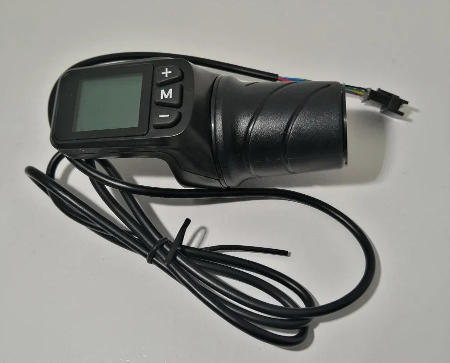 Display mit Gasgriff EKS33, EKS66, EKS77