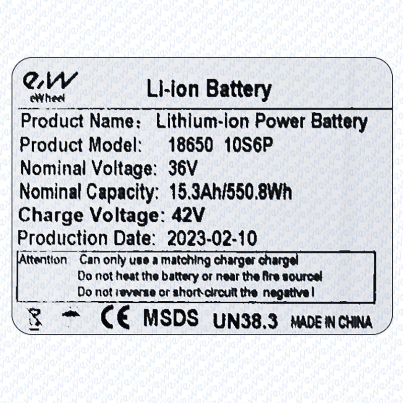 eWheel Ninebot G30 MAX Akku 36V 15,3Ah