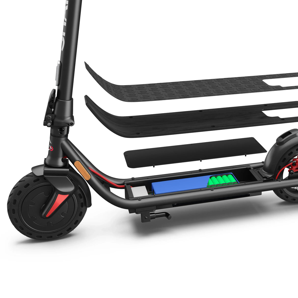 SHARP EM-KS3AEU-B E-Scooter mit Blinker