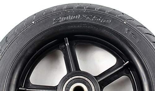 200x50 Vollgummi Reifen mit Felge