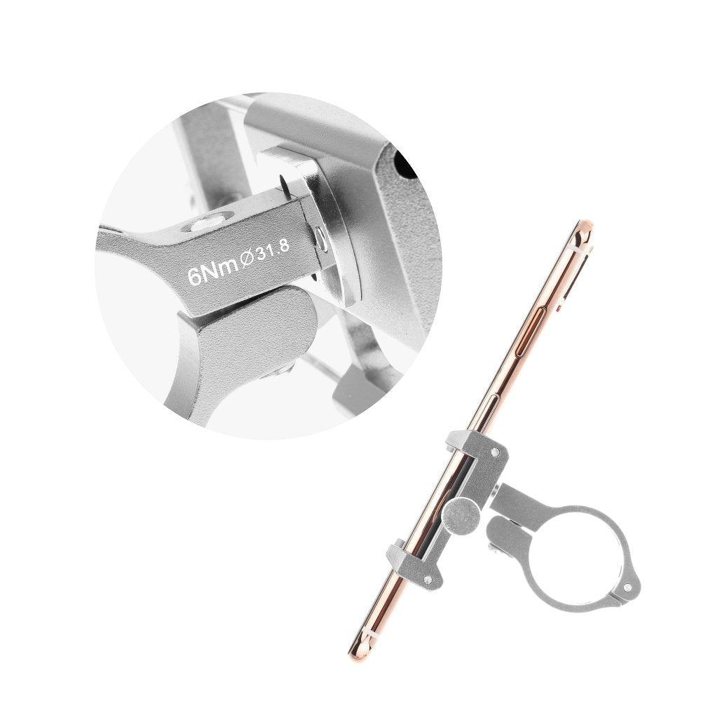 Handyhalterung silber