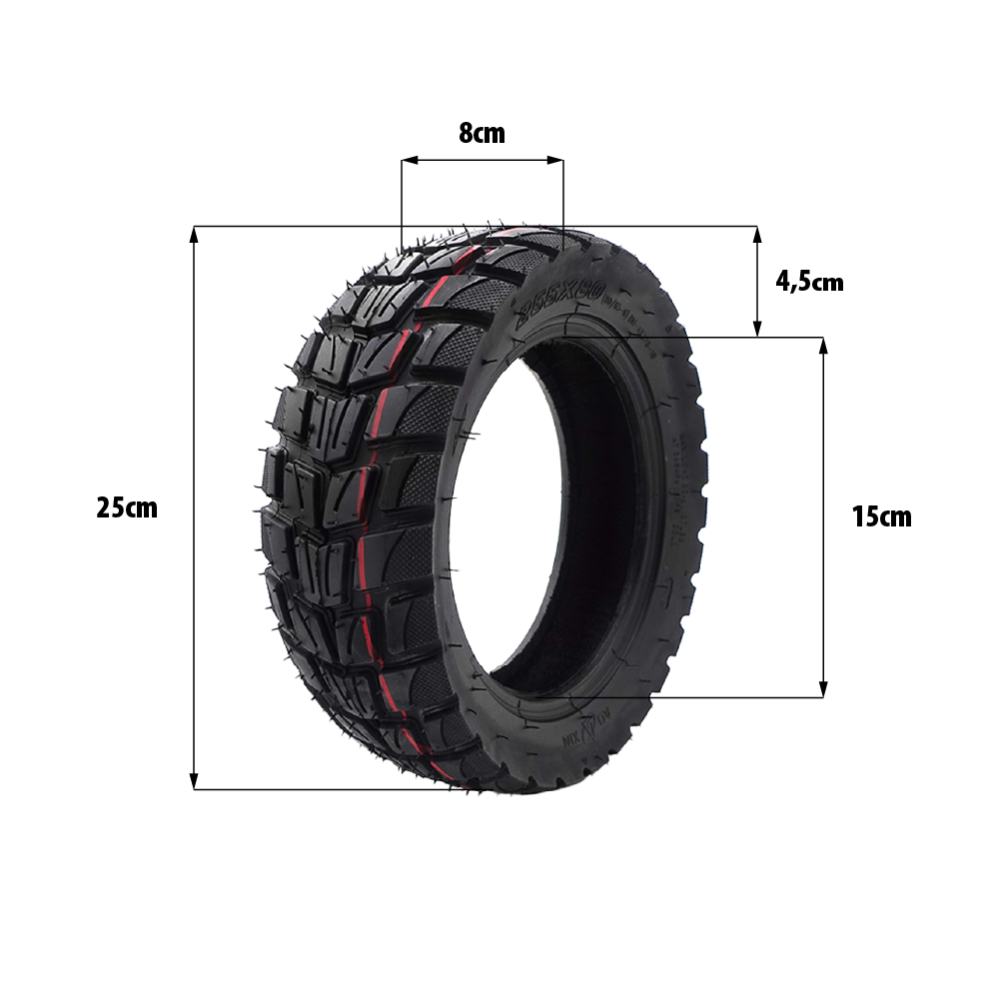 80/65-6 Offroad Tubeless Reifen