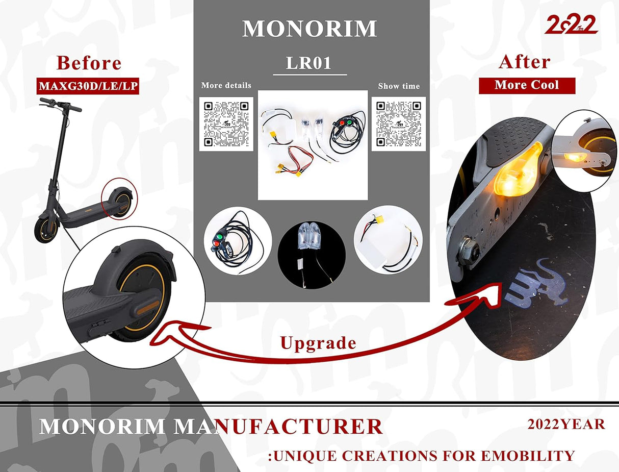 Monorim Ninebot G30 Blinker