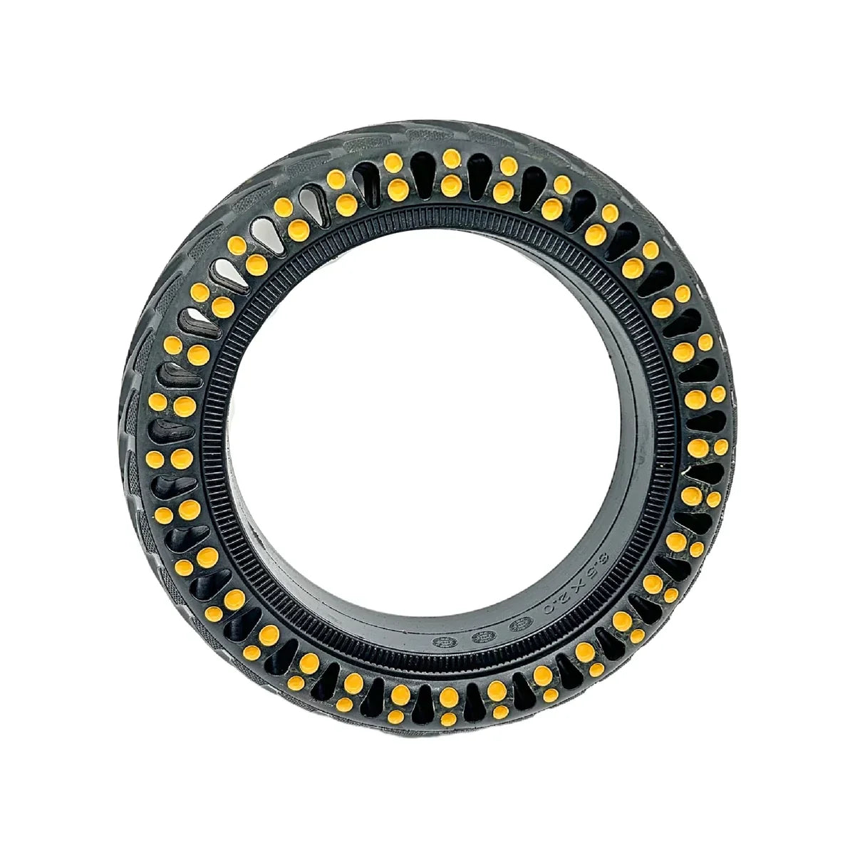 8,5 Zoll Vollgummireifen mit Doppelpunkte