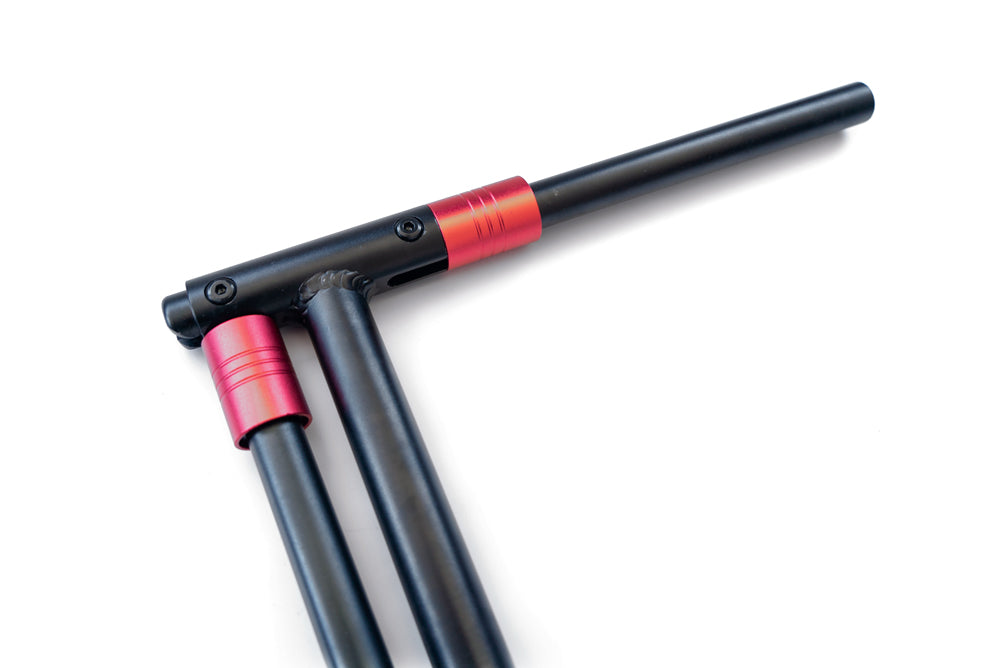 Einziehbarer T-STEM (schwarz / rot)