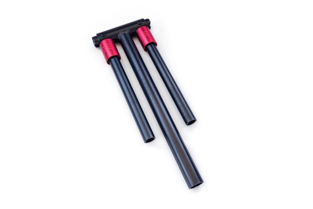 Einziehbarer T-STEM (schwarz / rot)