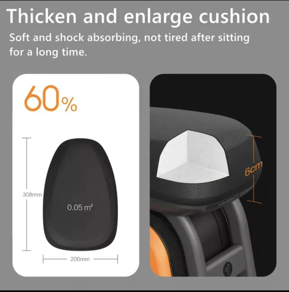 Ninebot Kickscooter F-Serie Sitz