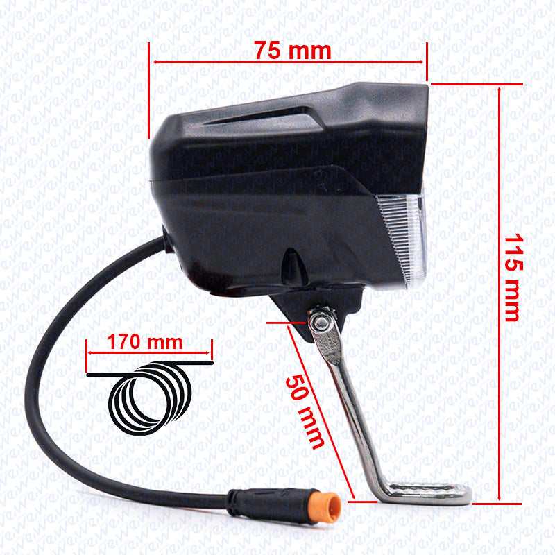 Vorderlicht LED-Scheinwerfer mit Hupe