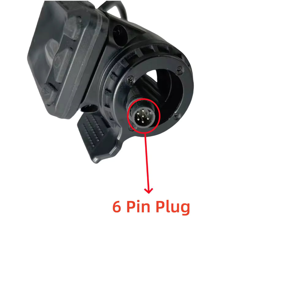 Kukirin C1 Pro Display Gashebel 6 Pin