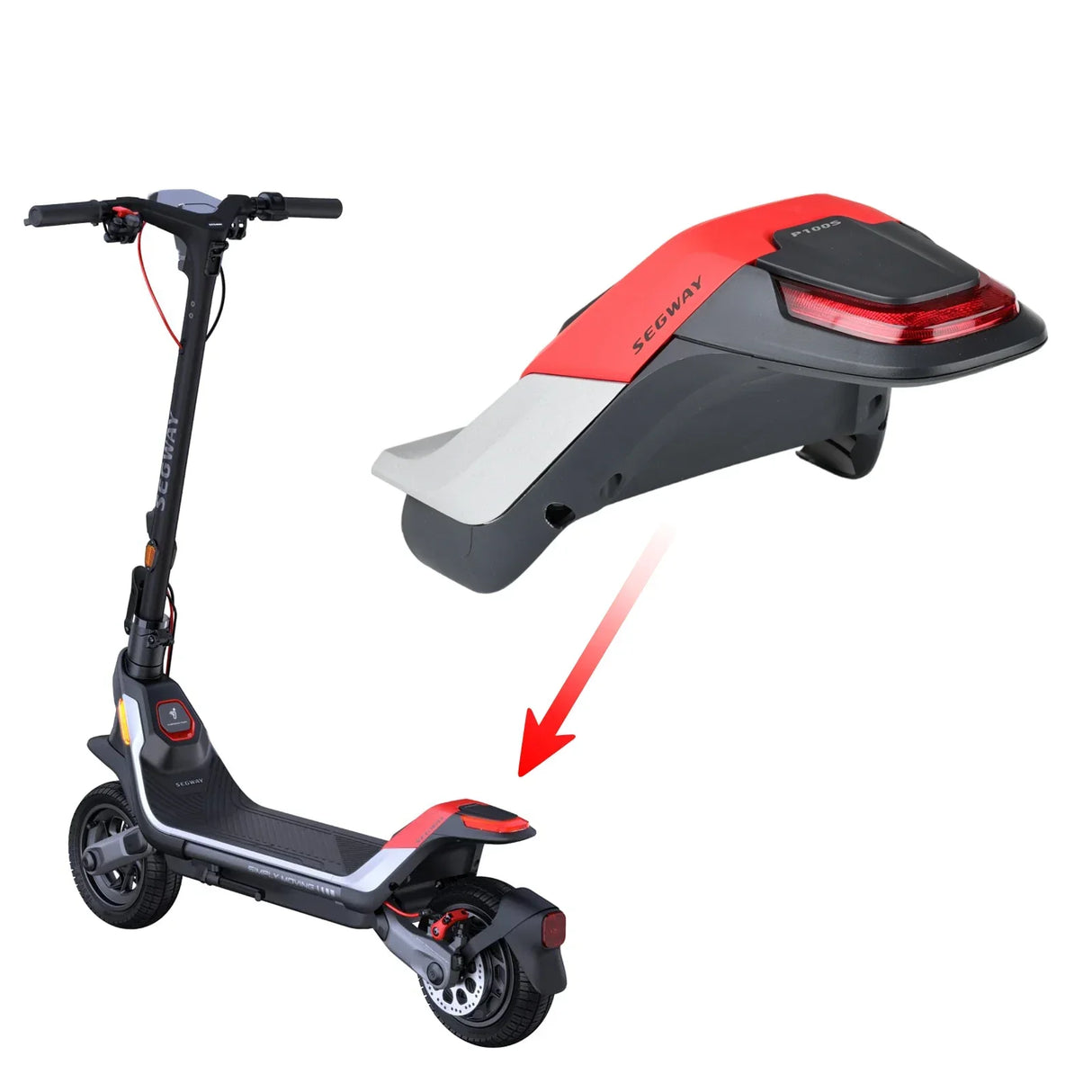 Segway Ninebot P100 Original Heckflügel