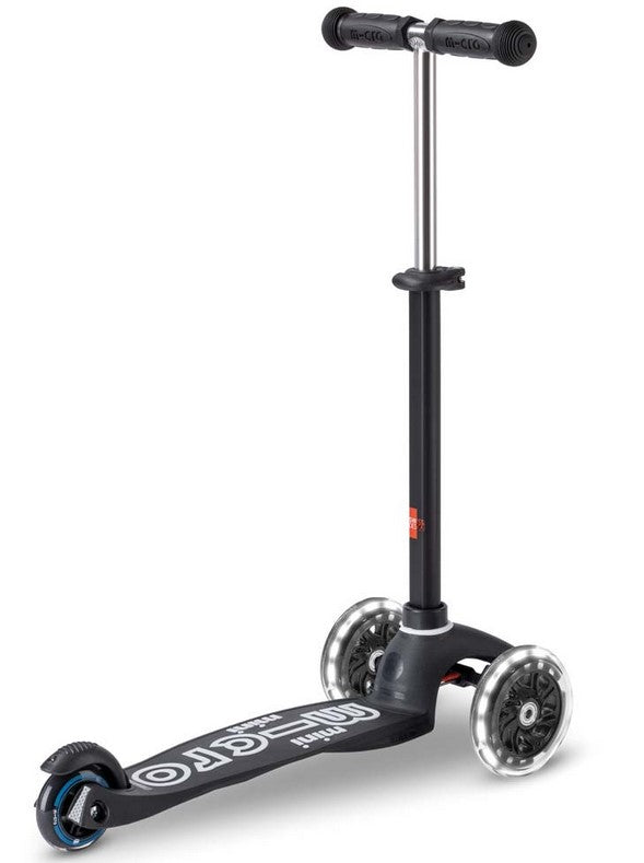 Scooter Mini MICRO DELUXE ECO LED schwarz - MMD165