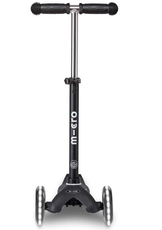 Scooter Mini MICRO DELUXE ECO LED schwarz - MMD165