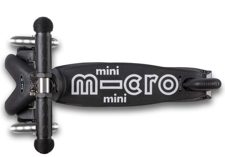 Scooter Mini MICRO DELUXE ECO LED schwarz - MMD165