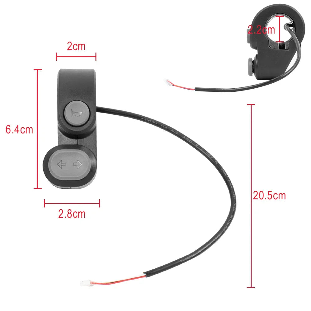 Ninebot Max G2 Hupe Blinker Schalter