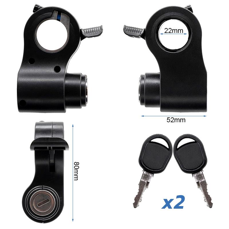 Kugoo kirin G2 Pro & G2 Max Gashebel mit Schloss