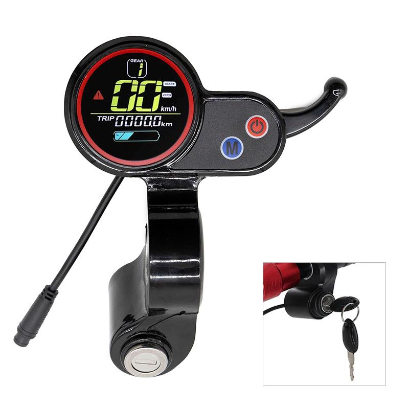 Hitway H5 Display mit Gashebel