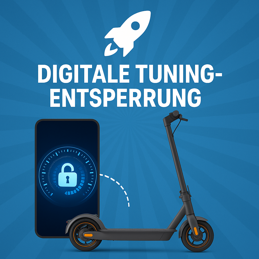 Digitale Tuning-Freischaltung für Ninebot E-Scooter