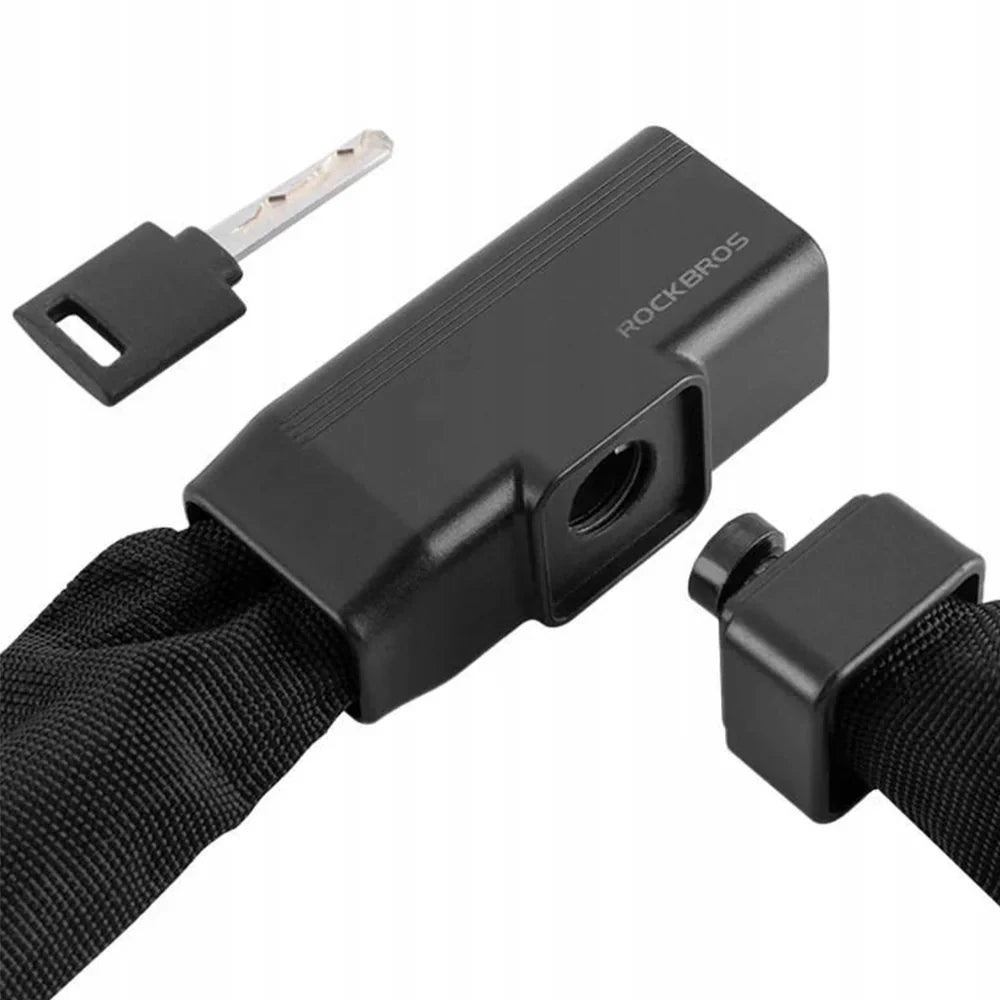 Rockbros Schloss mit Schlüssel 0,97 m – Schwarz