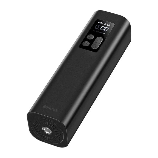 Baseus Mini-Reifenkompressor für Zigarettenanzünder – Schwarz