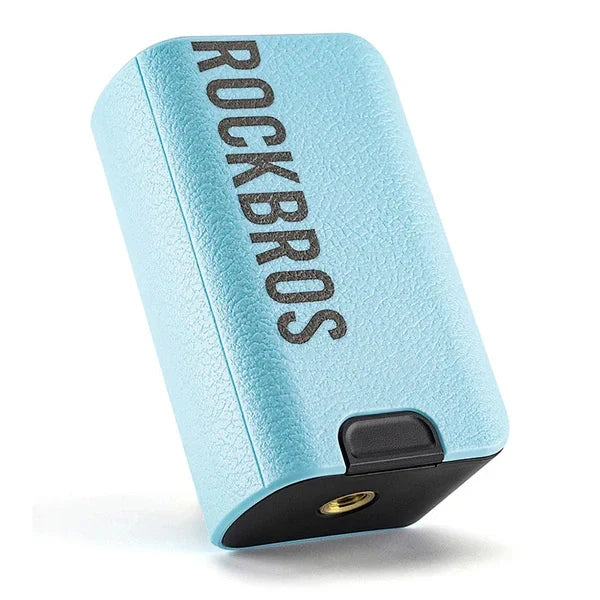 Rockbros elektrische pumpe mit Digitalanzeige für E-Scooter – Blau