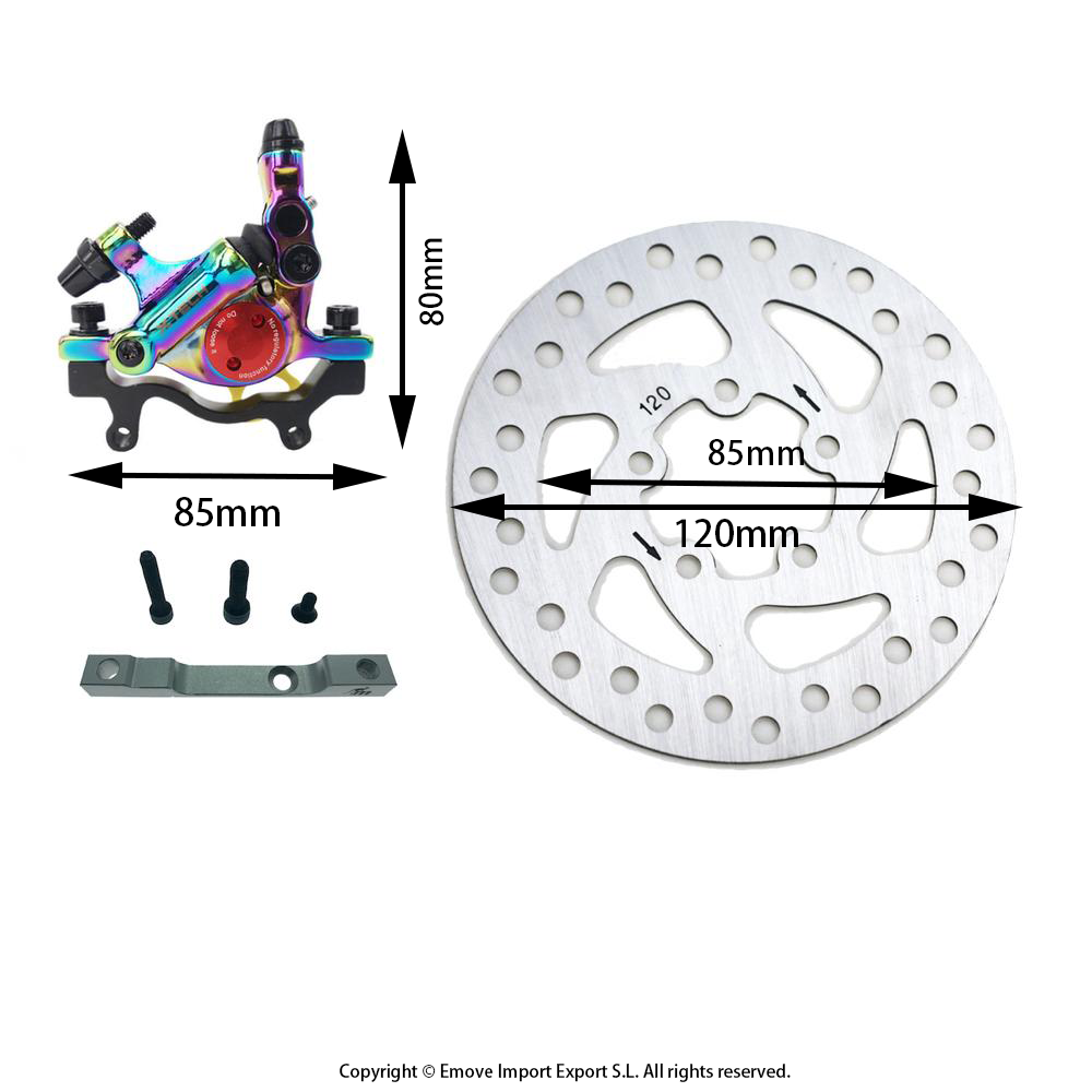XTECH KOMPLETTE BREMSKIT FÜR XIAOMI M365 / PRO