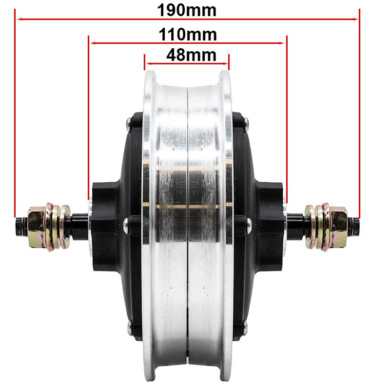 Kugoo Kirin G3 Pro Motor 52V 1200W 6.5/B38 - front