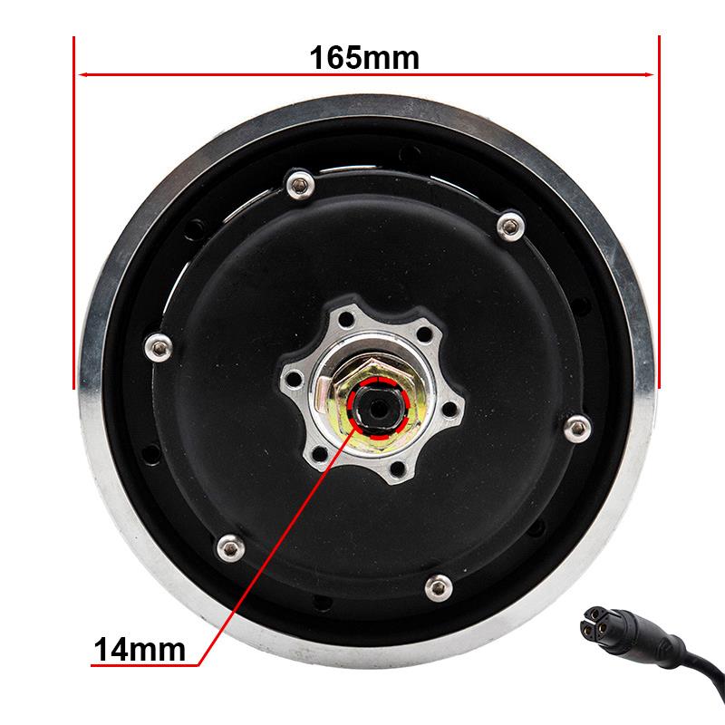 Kugoo Kirin G3 Pro Motor 52V 1200W 6.5/B38 - rear