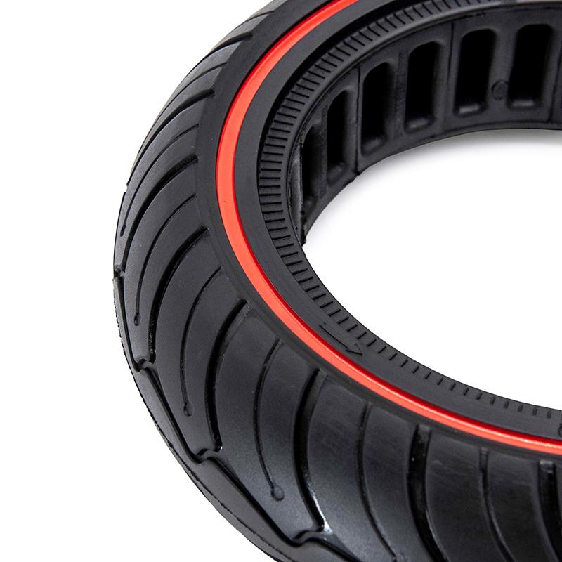 9,5x2,5 Rot Vollgummi