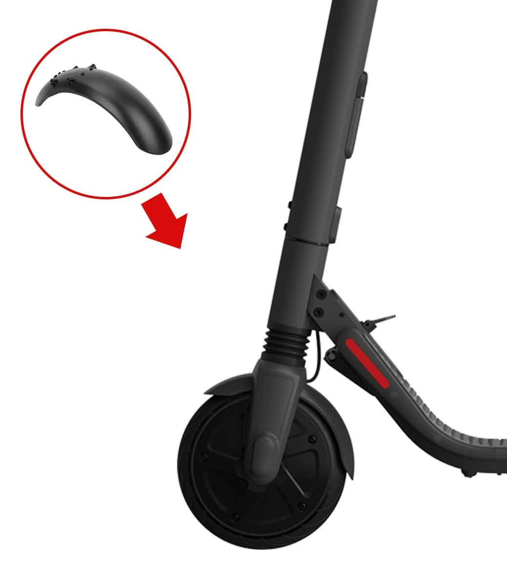 SEGWAY-NINEBOT KICKSCOOTER VORDERER KOTFLÜGEL