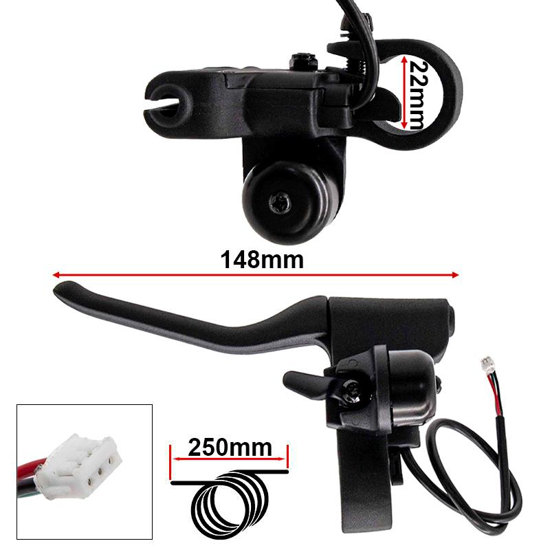 Bremshebel mit Glocke Mi4