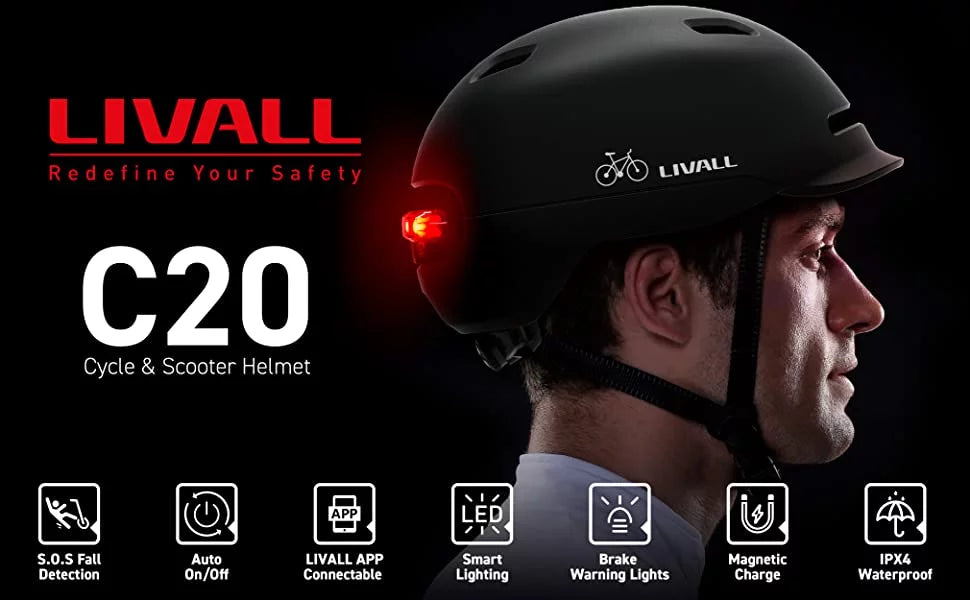 LIVALL C20 E-Scooter Helm