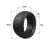 200x90 Vollgummireifen