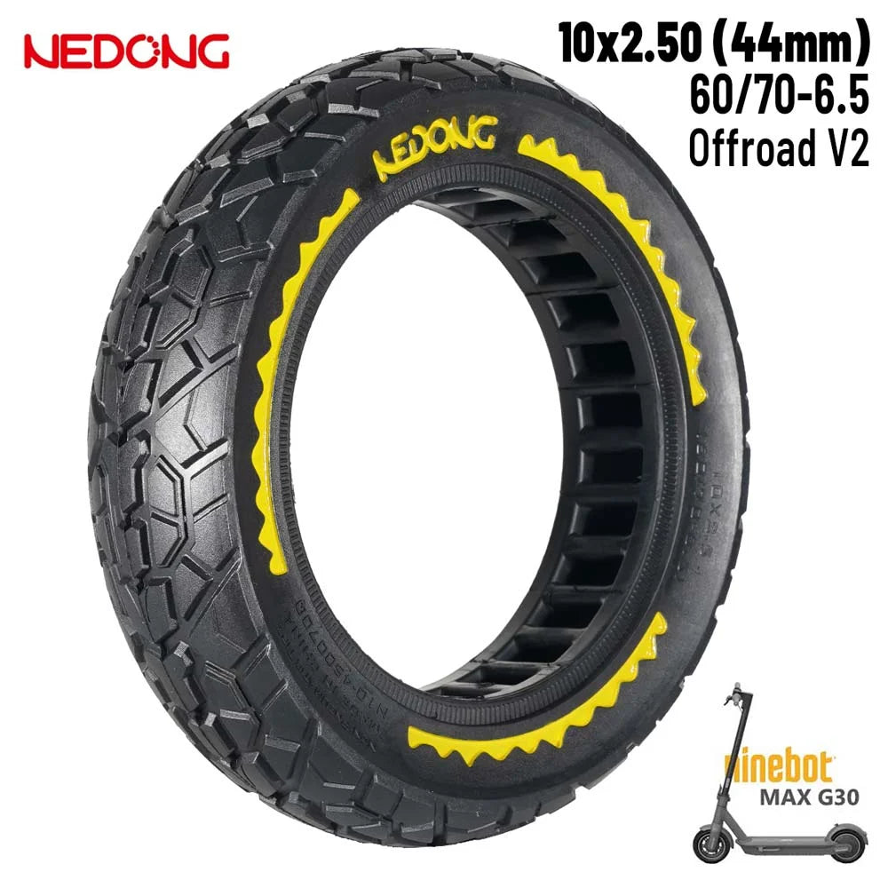 10x2,5-6,5 Offroad Vollgummi Reifen