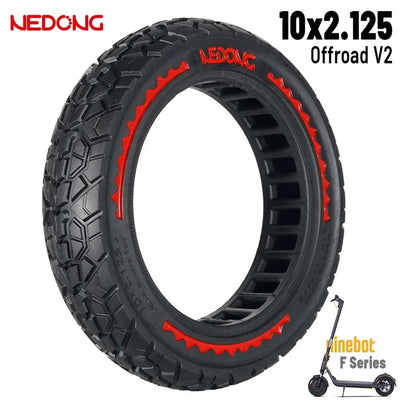 10x2,125 Offroad Vollgummi Reifen