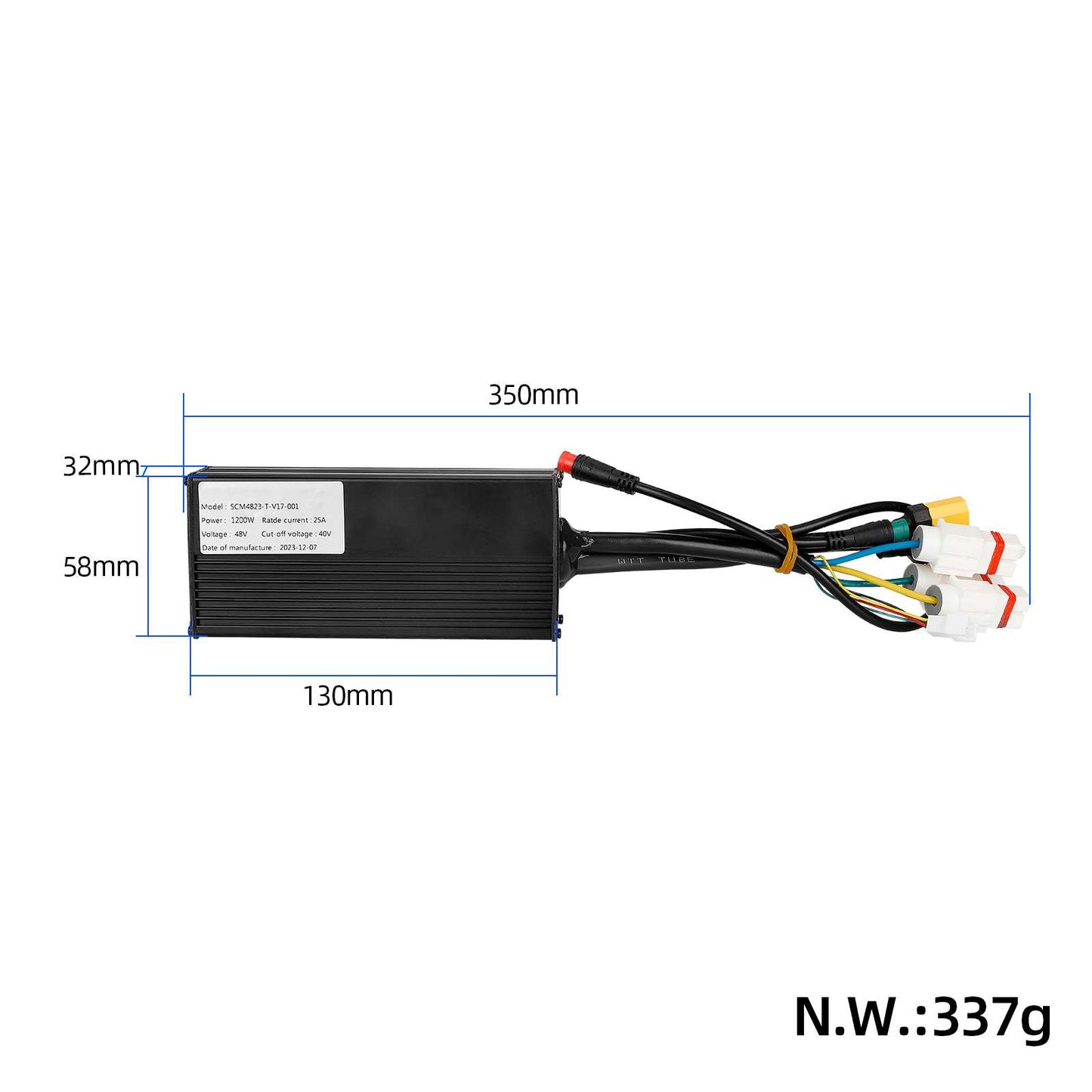 Display und Controller Kit Ducati 48V Scramble E-Cross Steckdose C18