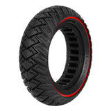 10x3 Vollgummi Reifen Semi Offroad Rote Streifen