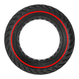 10x3 Vollgummi Reifen Semi Offroad Rote Streifen