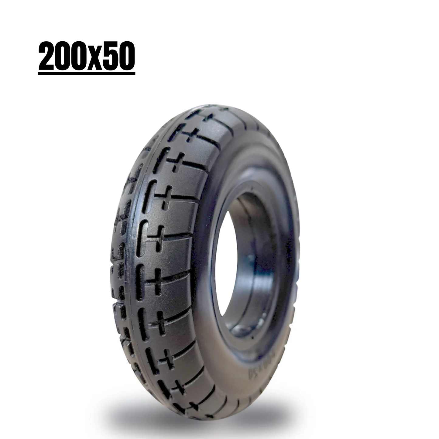 200x50 Vollgummi Reifen 8x2" – E-Scooter Ersatzreifen