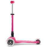 Scooter Mini MICRO DELUXE foldable mit LED Rädern pink - MMD197