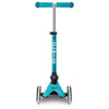 Scooter Mini MICRO DELUXE foldable mit LED Rädern aqua - MMD198
