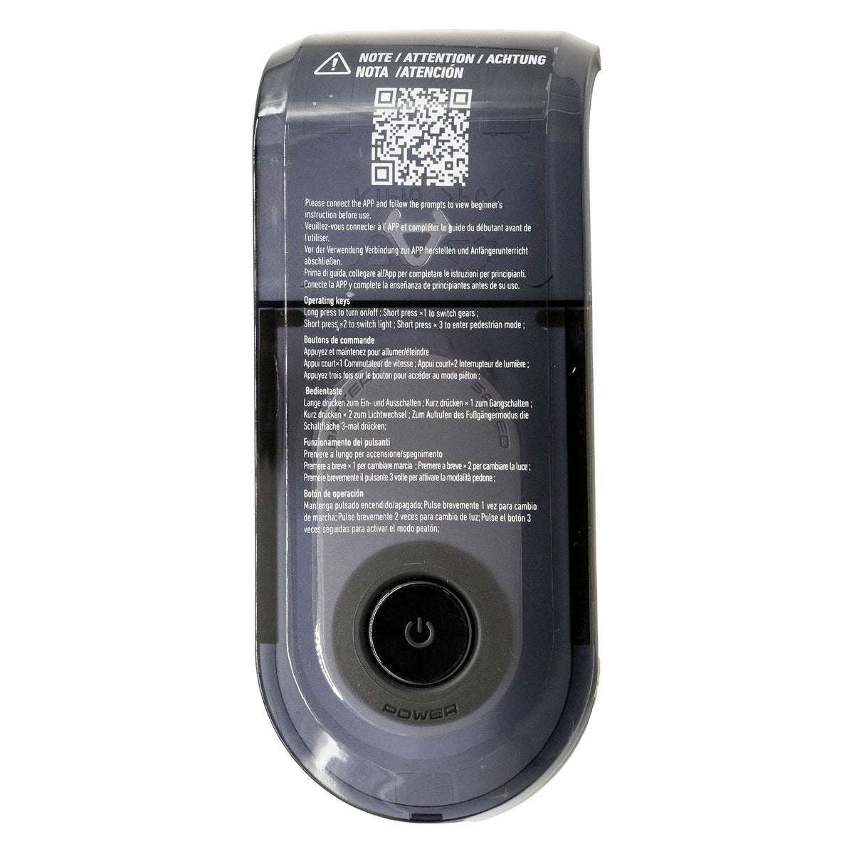 NIU Display Abdeckung KQi1 Pro