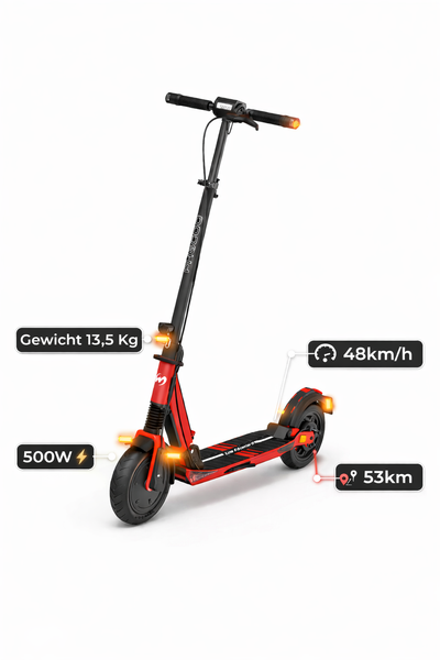 Luna E-Scooter GT 48V 10Ah