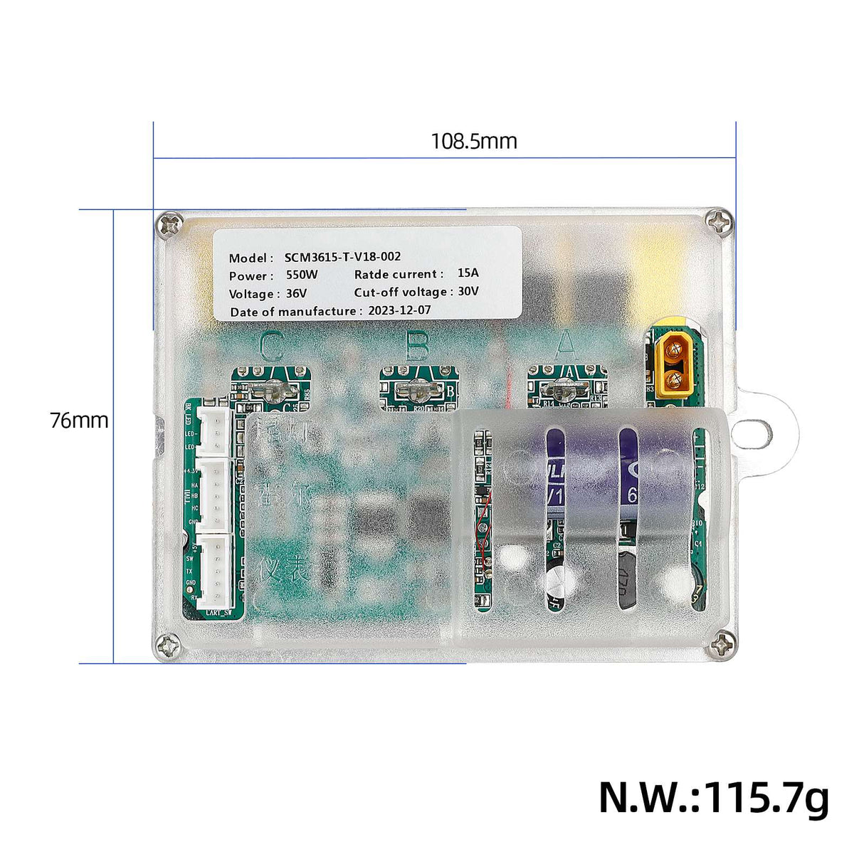 Ducati Pro 2 Set Display und Controller 36V