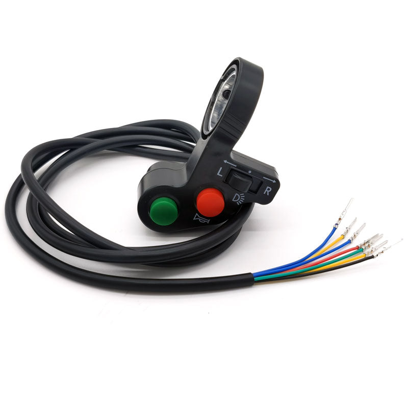 Blinker, Lichter und Hupenknopf am Lenker – Modell 2 – 1,5 m Kabel