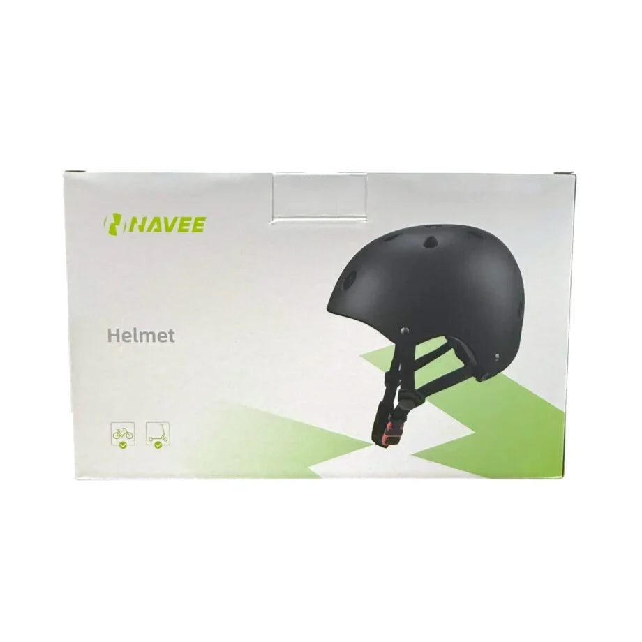 Navee Verstellbarer schwarzer Helm – Größe L