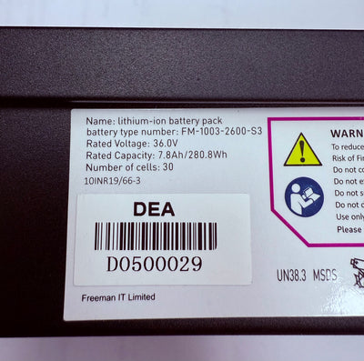 Doc Green EWA 6000 Akku 36V 7,5Ah